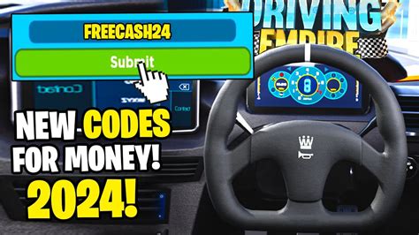 NEW ALL WORKING CODES FOR DRIVING EMPIRE IN 2024 ROBLOX DRIVING