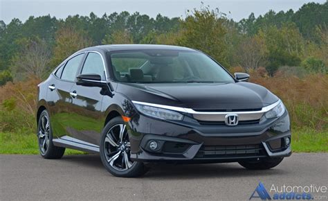 2016 Honda Civic Sedan Touring Review And Test Drive Automotive Addicts