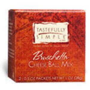 My family loved this cheeseball!! Tastefully Simple Bruschetta Cheese Ball Mix Reviews ...