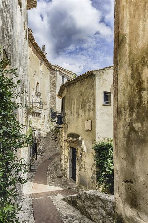 Picturesque Architecture In The Streets Of Èze Cote D Azur France
