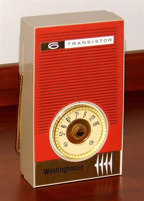 Vintage Westinghouse Transistor Radio Model H 791p6gp Am Band 6
