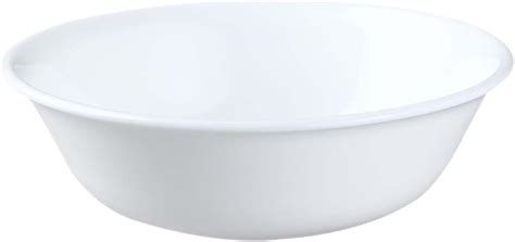 Corelle 10 Oz Vitrelle Glass Winter Frost White Dessert Bowl Pack Of 6 Home And Kitchen