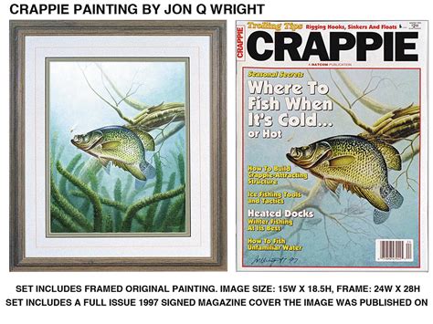 Crappie 2 Painting By Jq Licensing Fine Art America