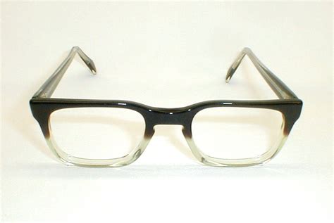 Mens Vintage Eyeglasses 2 Tone Frames Ward Optical Mod