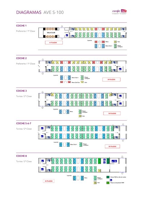 Renfe Ave Train Seating Chart Labb By AG