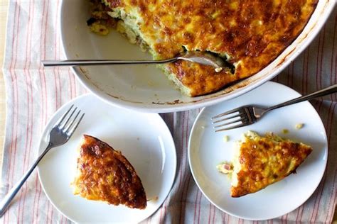 On the breakfast side of the things. leek, ham and cheese egg bake in 2021 | Brunch dishes ...