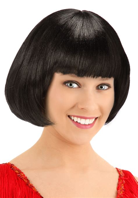 Black Bob Wig - Stylish Costume Flapper Wigs