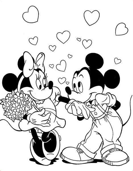 8 Aimable Coloriage Minnie Et Mickey Photograph Coloriage