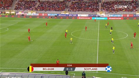 Uefa Euro 2020 Qualifiers Belgium Vs Scotland 11062019