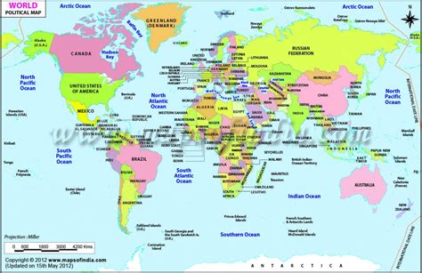 Large Printable World Map Labeled Printable Maps