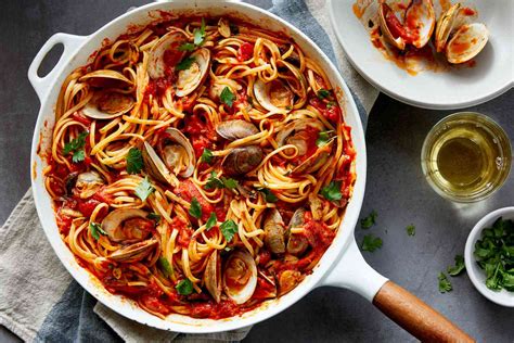 Linguine With Red Clam Sauce Recipe Marianne Williams