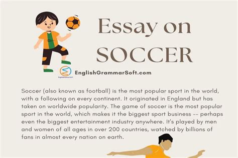 ⭐ Essay About Soccer Is The Best Sport Soccer Is The Best Sport 2022