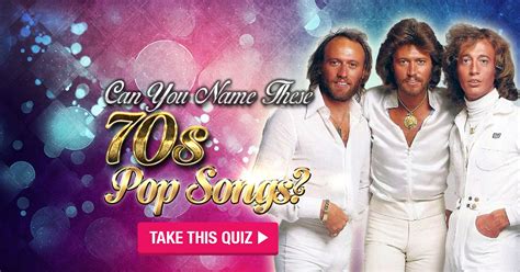 can you name these 1970s pop songs quiz