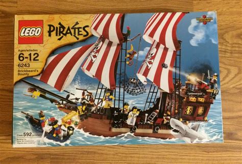 Lego Pirates The Brick Bounty Pirate Ship Complete With Instructions