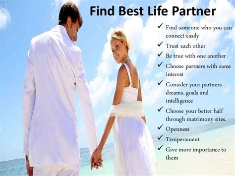 How To Find Best Life Partner