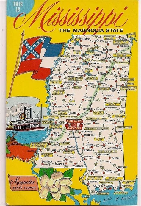 Color the center yellow and the leaves green. Mississippi State Flag Coloring Page in 2020 | Mississippi ...