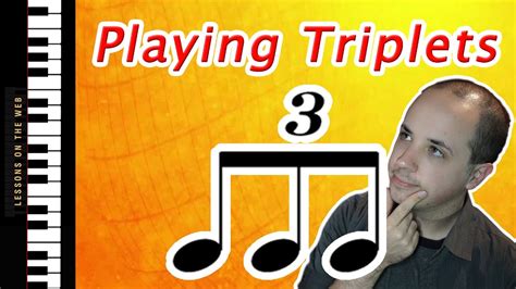 How To Play Eighth Note Triplets On The Piano Easy Rhythm Lesson 10