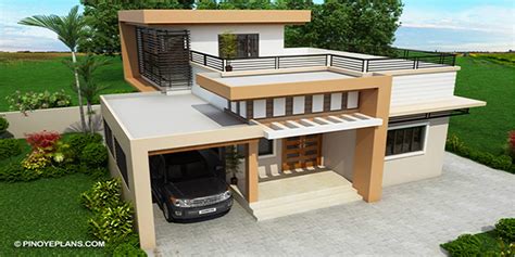Kassandra Two Storey House Design With Roof Deck Engineering