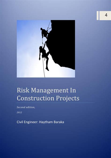 Risk Management In Construction Projects