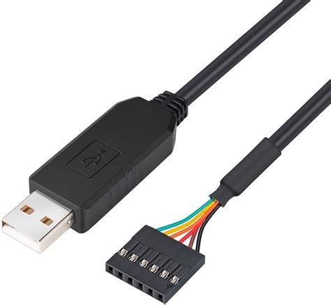 Dtech Ftdi Usb To Ttl Serial Adapter 5v Cable 6 Pin Female