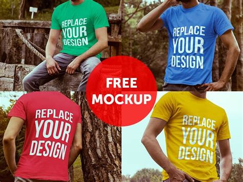 Amazing Free T Shirt Mockup Psd Templates Download Free And Premium