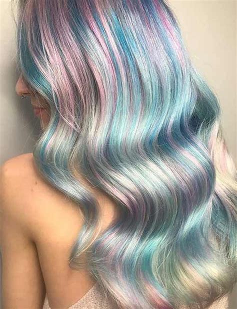 25 Mesmerizing Mermaid Hair Color Ideas Mermaid Hair Color Bright