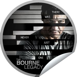 Steffie Doll's The Bourne Legacy Box Office Sticker | GetGlue | Bourne legacy, Legacy box ...