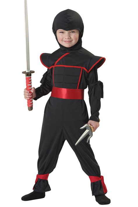 Black Ninja Costume For Kids Cc121