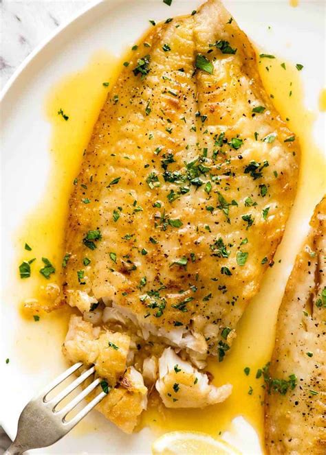 Baked Fish With Lemon Cream Sauce Recipetin Eats