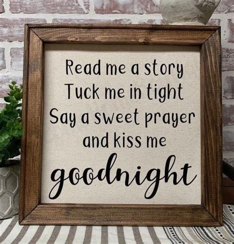 Let her be little for now. Read Me a Story quote Wood Canvas Sign Let them Be Little ...