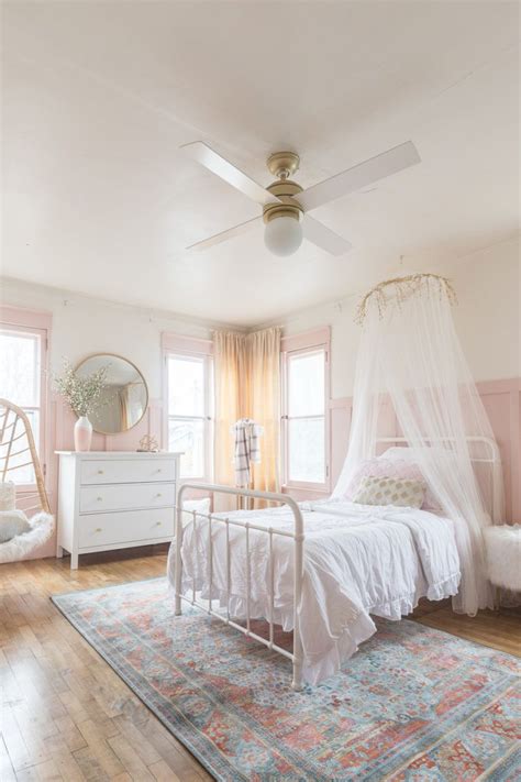 Pink & Gold Girls Bedroom Decor Ideas | Cherished Bliss | Big girl