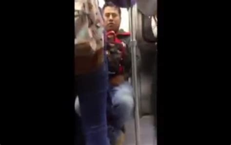 Video Mujer Graba A Hombre Masturbándose Frente A Ella En El Metro