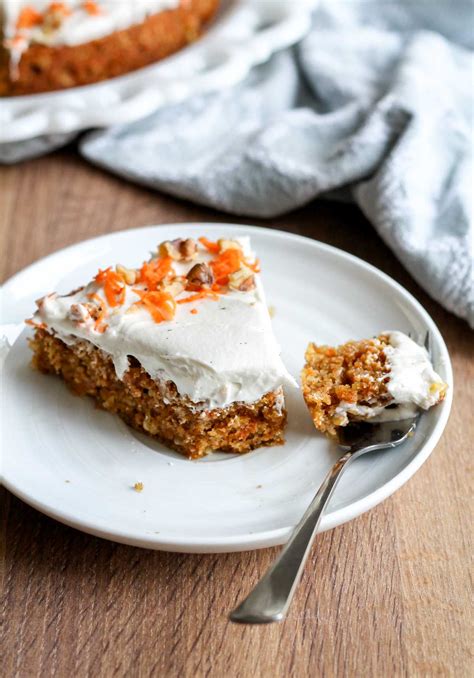 single layer carrot cake with cream cheese frosting recipe cart