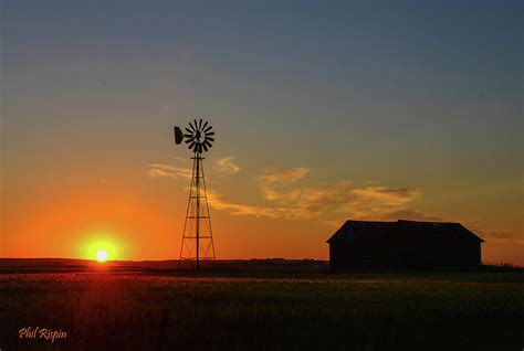Alberta Prairie Sunset Photograph By Philip Rispin Fine Art America