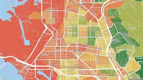 The Safest And Most Dangerous Places In Belding Woods Richmond Ca