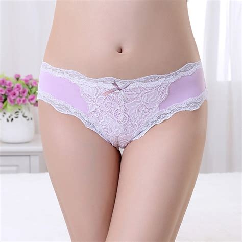 Pink Panties Brand New Design Ladies Lace Underwear Girls Sexy Panties