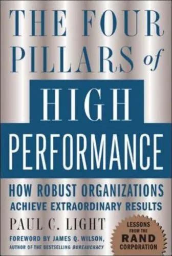 the four pillars of high performance how robust o by light paul c hardback 7 78 picclick