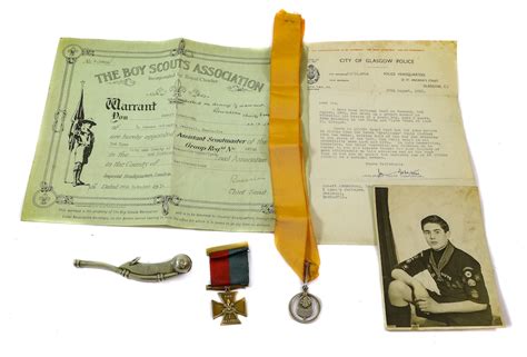 Hero Boy Scouts Medal In Sale Antique Collecting