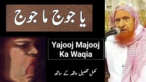 Yajooj Majooj Ka Waqia Maulana Makki Al Hijazi Ka New Bayan Youtube