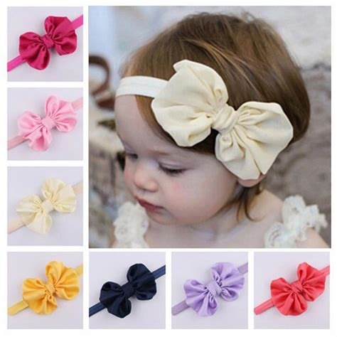 Kids Headband Bow For Girl Twisted Knotted Hairbands Turban Knot Baby