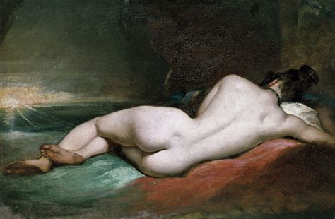 Nude Model Reclining William Etty Als Kunstdruck Oder Gem Lde