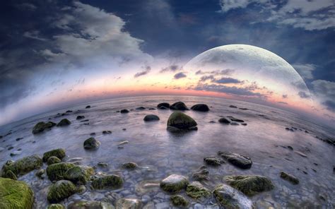 Download, share or upload your own one! Fisheye Beach Dreamy World Wallpapers | HD Wallpapers | ID ...