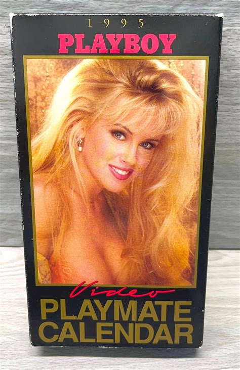 1995 Playboy Playmate VHS Video Calendar Jenny Mccarthy Etsy