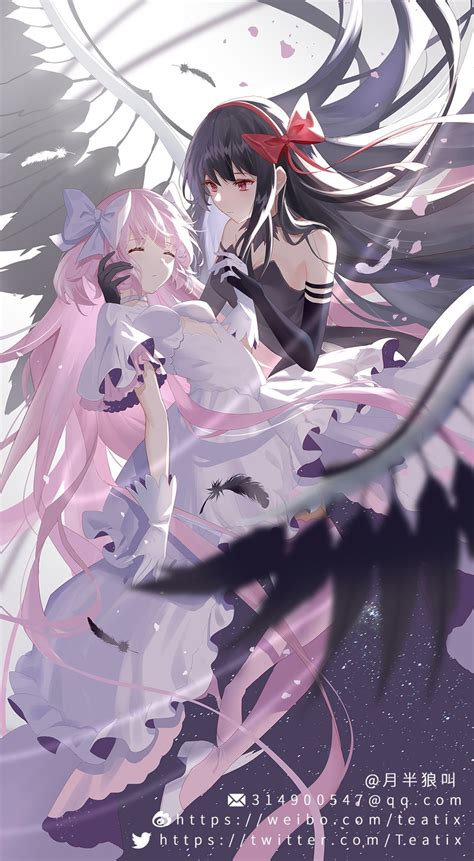 Akemi Homura Kaname Madoka Ultimate Madoka And Akuma Homura Mahou Shoujo Madoka Magica And 1