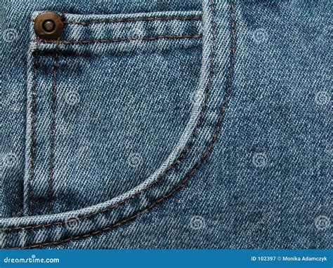 Pocket Stock Image Image Of Closeup Everyday Blue Denim 102397