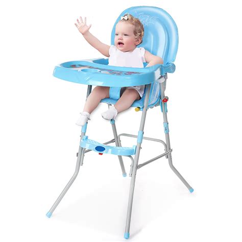 3 In 1high Chair For Babies And Toddlers Foldable Highchair With