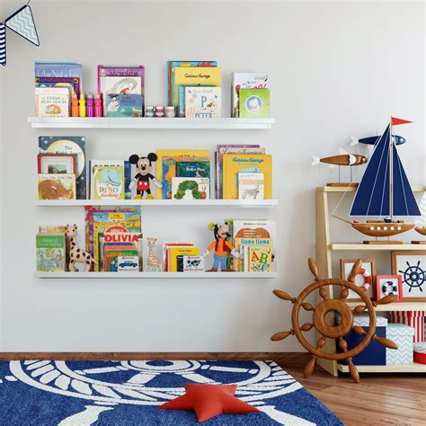 Floating Bookshelves Nursery Book Place Box
