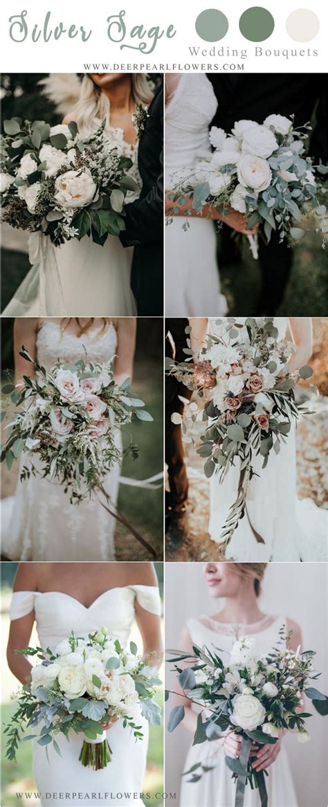 30 Silver Sage Green Wedding Color Ideas For 2021 My Deer Flowers
