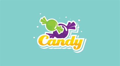 Candy Logo Design Concept Vector 5179396 Vector Art At Vecteezy