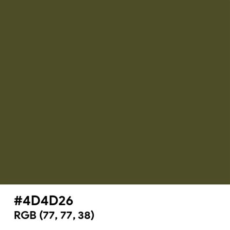 25 Kode Warna Green Army